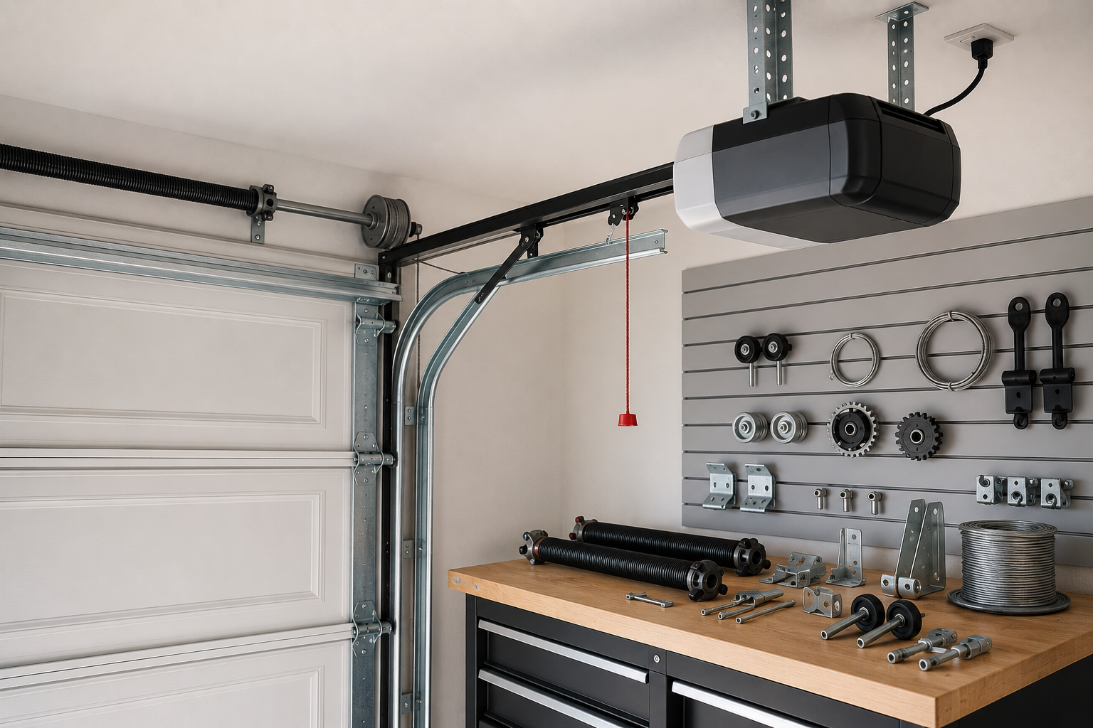 Garage door parts in Bellaire TX