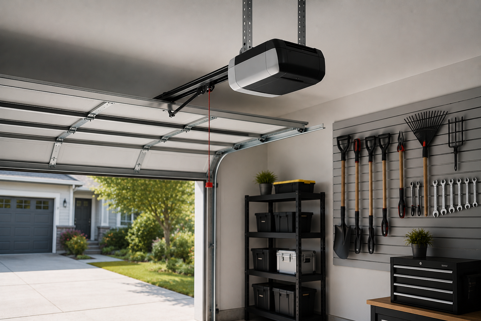Preventive garage door care in Bellaire TX